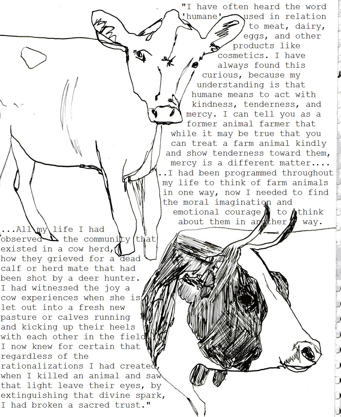 Harold Brown from http://www.nonhumanslavery.com/reflections-from-a-former-animal-farmer-turned-vegan