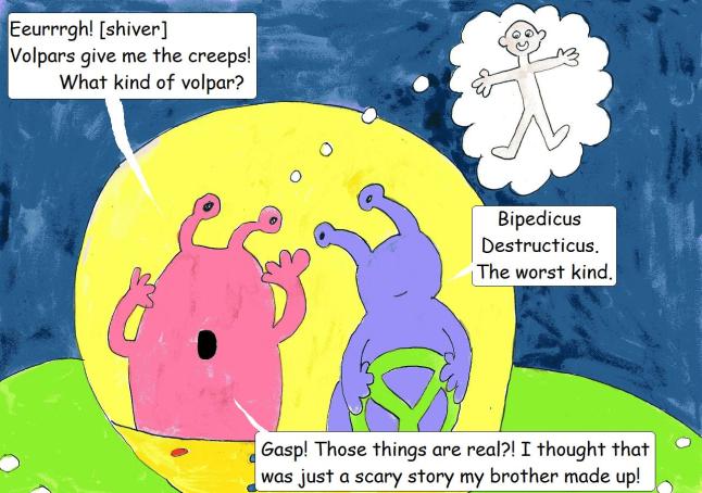 vegan comic for children