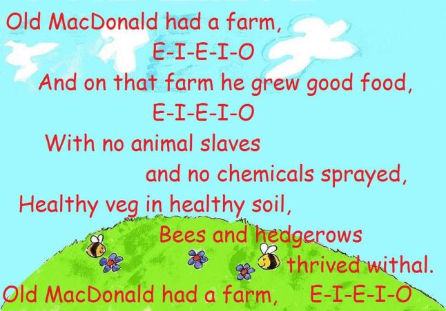 vegan nursery rhymes