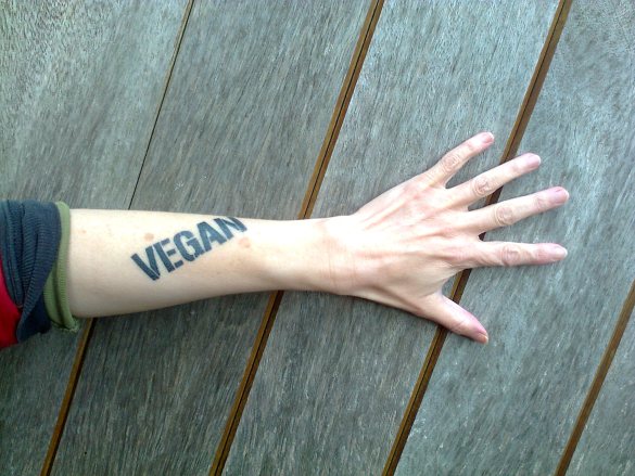 vegan tattoo