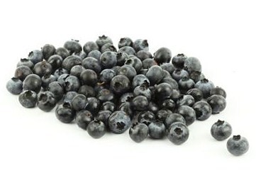 125g of organic fresh blueberries
