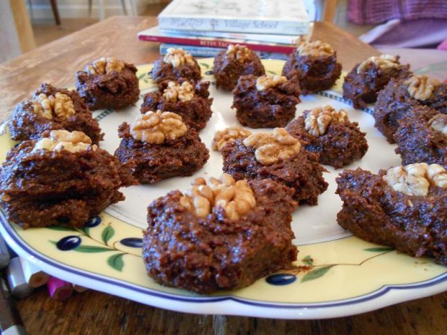 raw vegan choc nut truffles