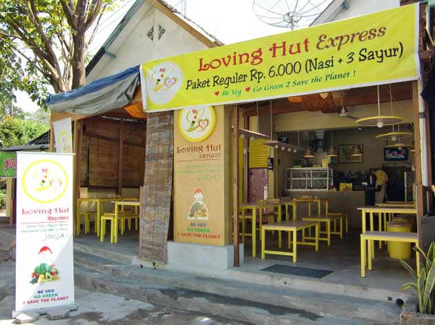 Loving Hut, Jogjakarta, Indonesia