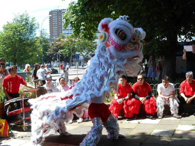 Lion Dance Crawley team
