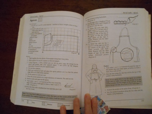 how to make an apron