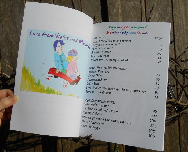 Why are you a vegan and other wacky verse for kids