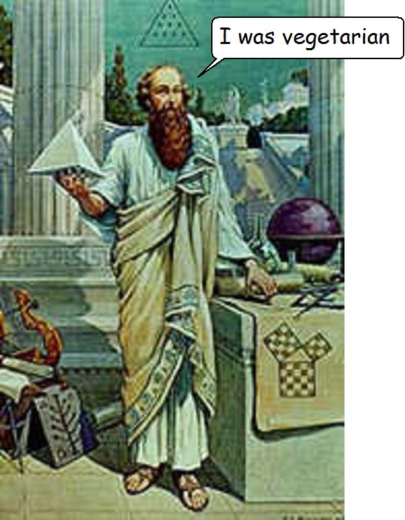 vegetarian pythagoras