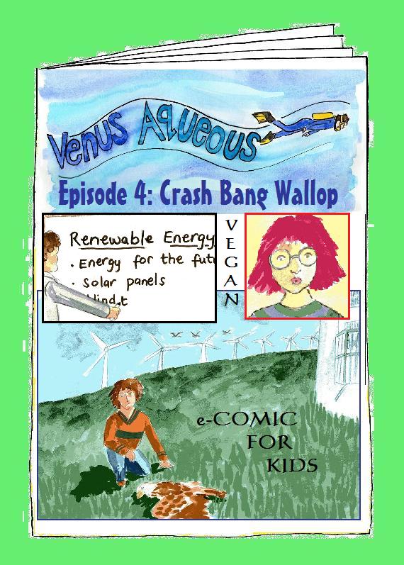 vegan comic for children