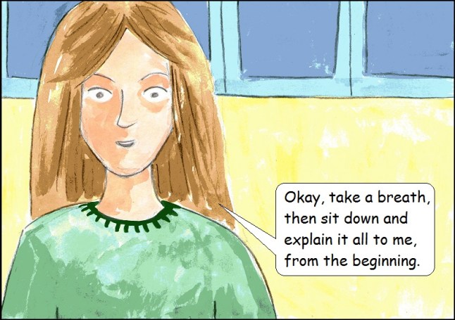 vegan comic for children