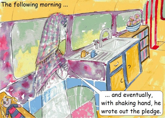 vegan comic for kids