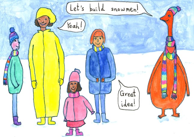 Vegan comic for kids