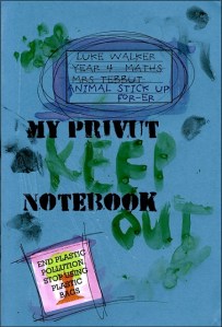 vegan notebook for children