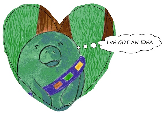 vegan comic for children