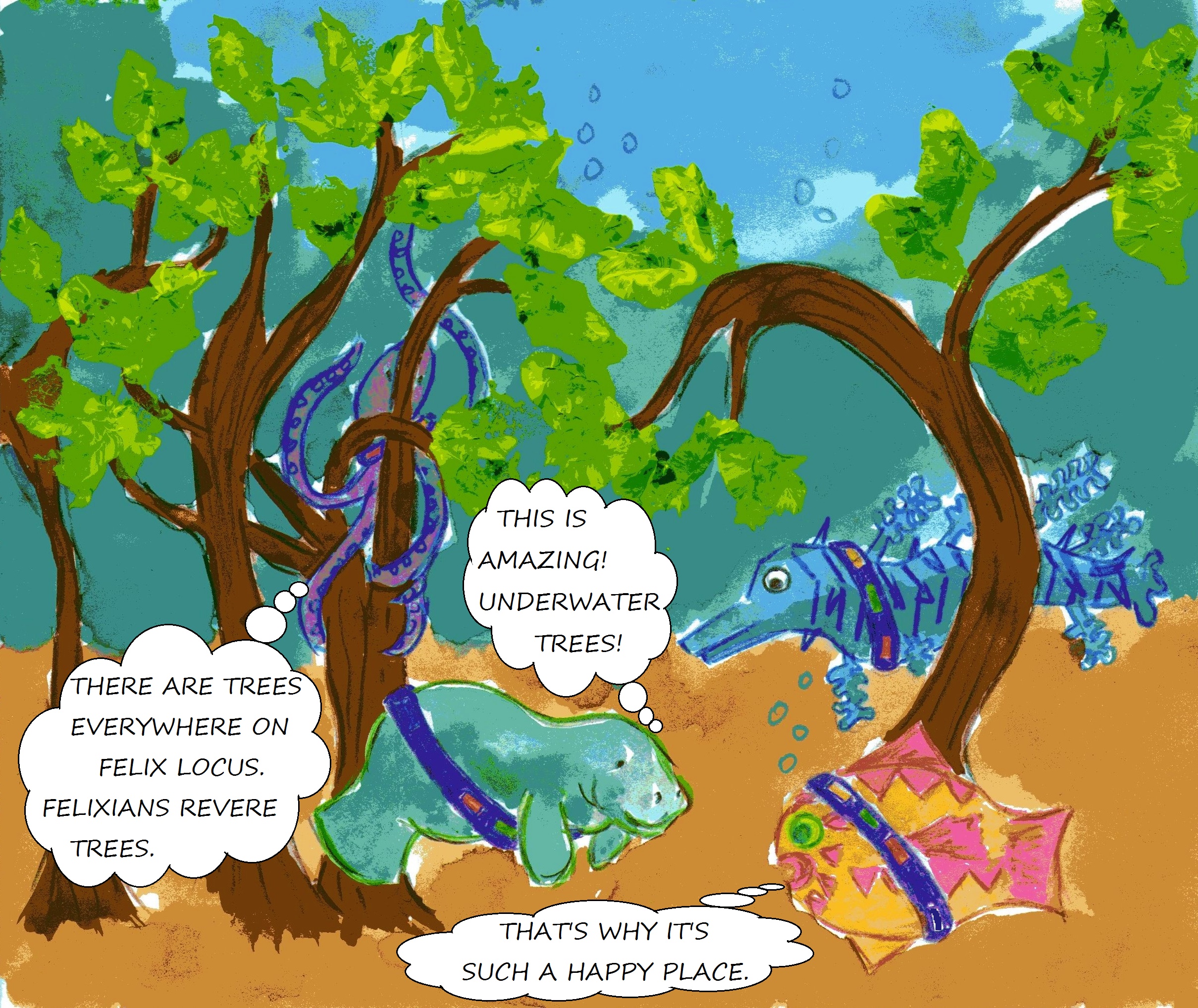 vegan comic for children