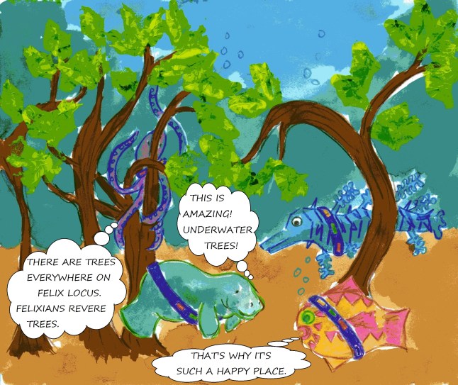 vegan comic for children