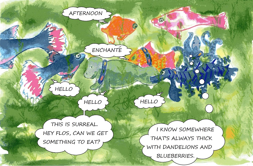 vegan comic for children