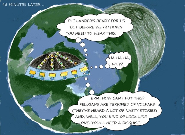 vegan comic for children