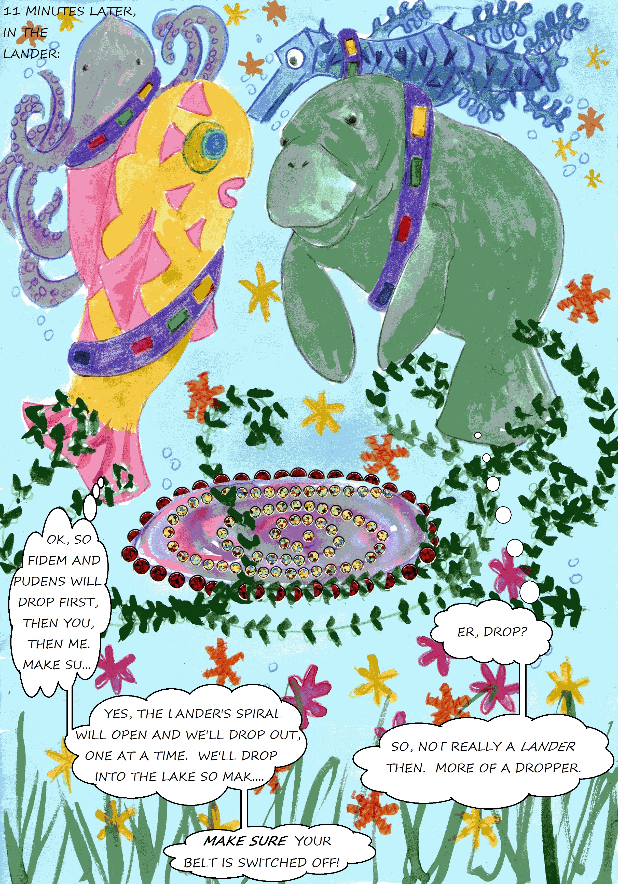 vegan comic for children