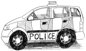 police car