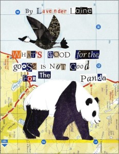 vegan rhyming story illustrated in collage