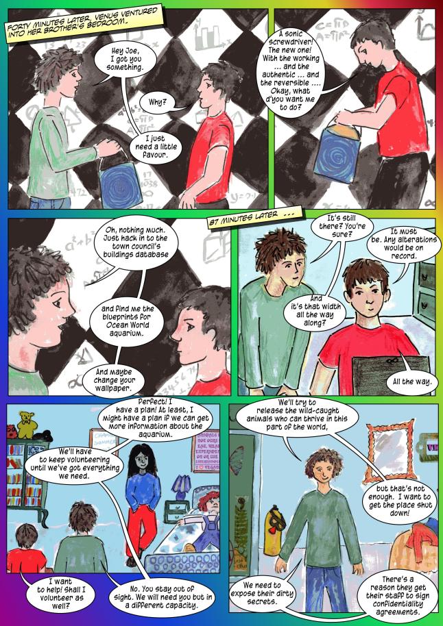 vegan comic for kids