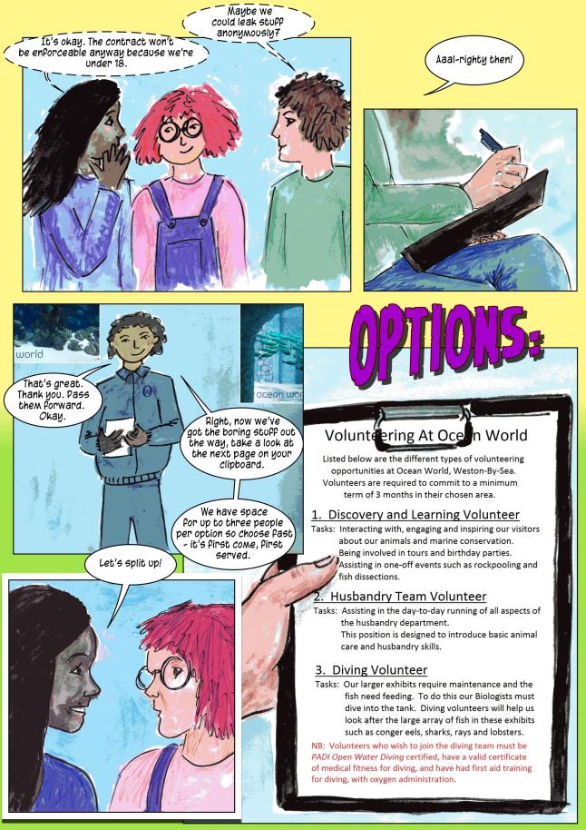 vegan comic for kids