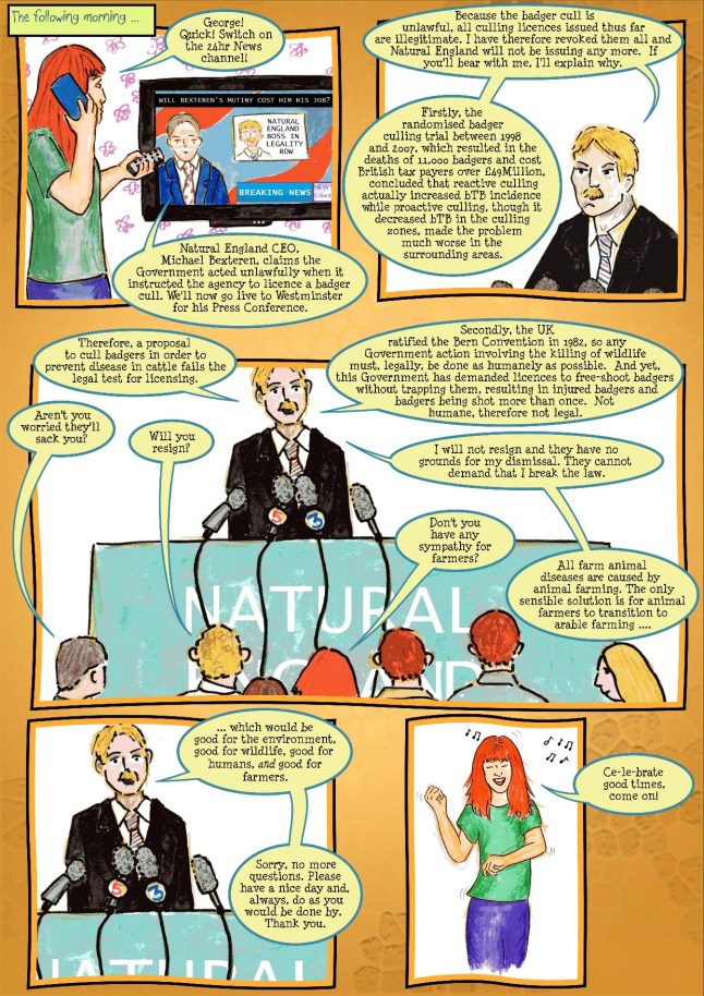 vegan comic for kids