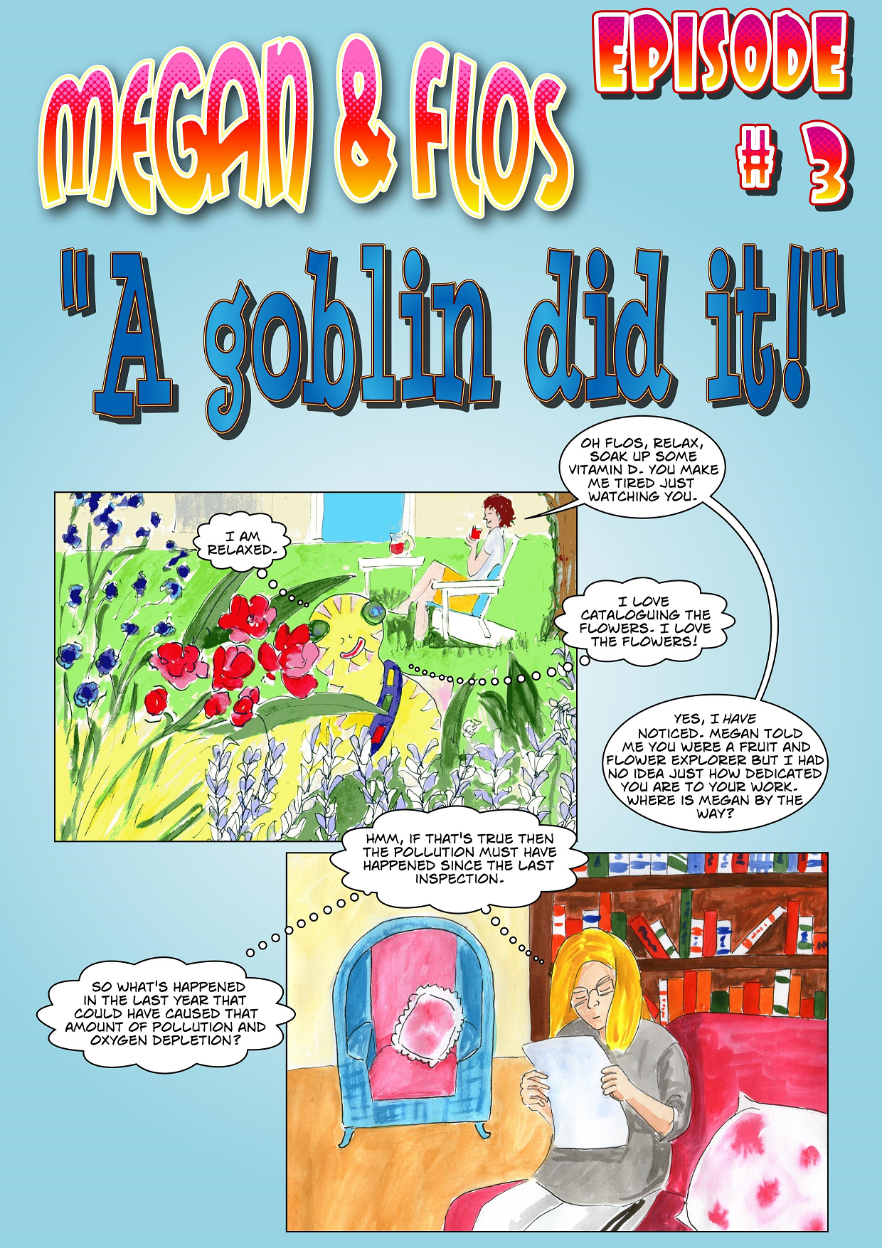 vegan comic for kids