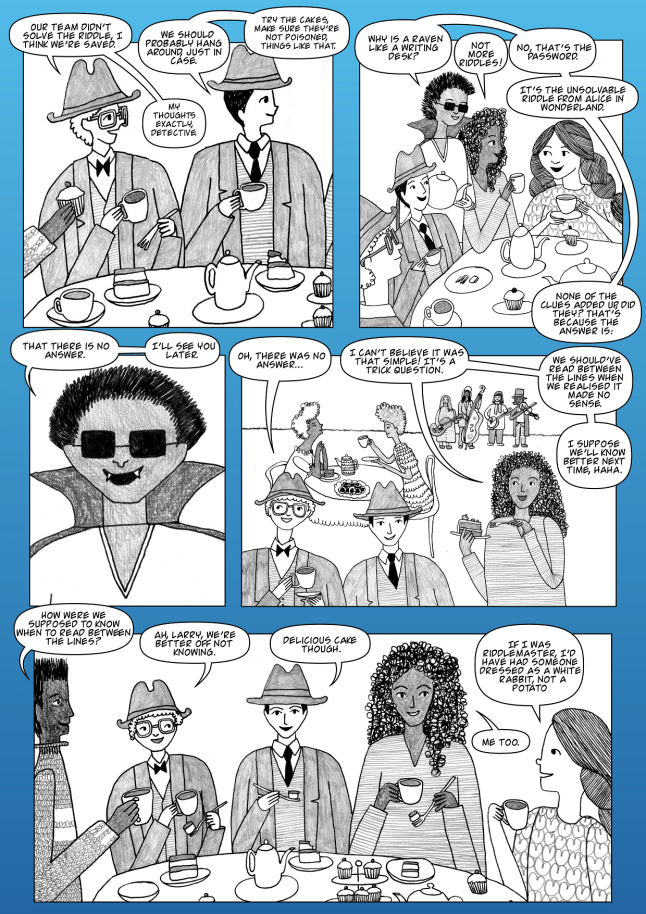 vegan comic for kids