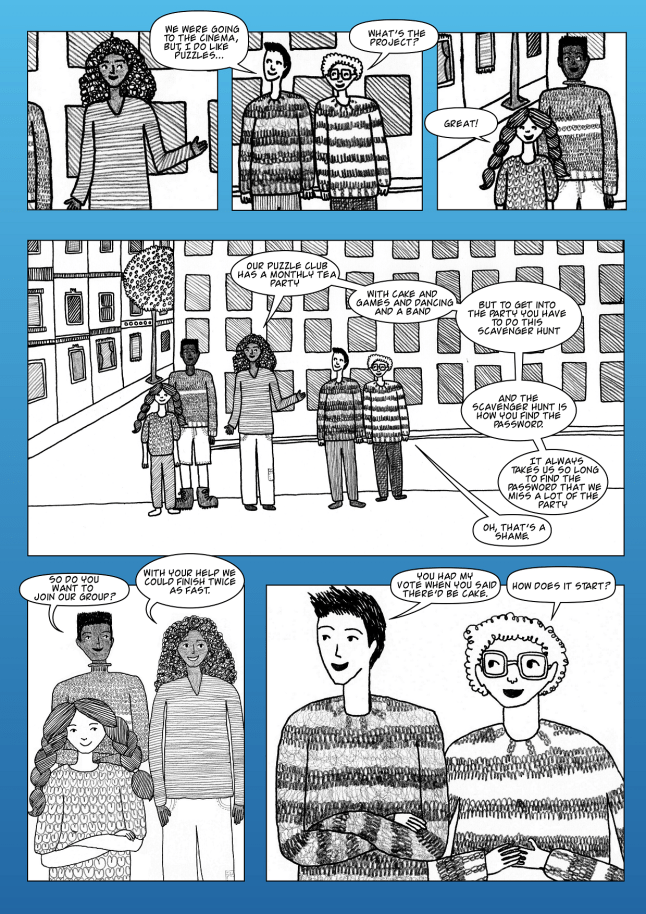 vegan comic for kids