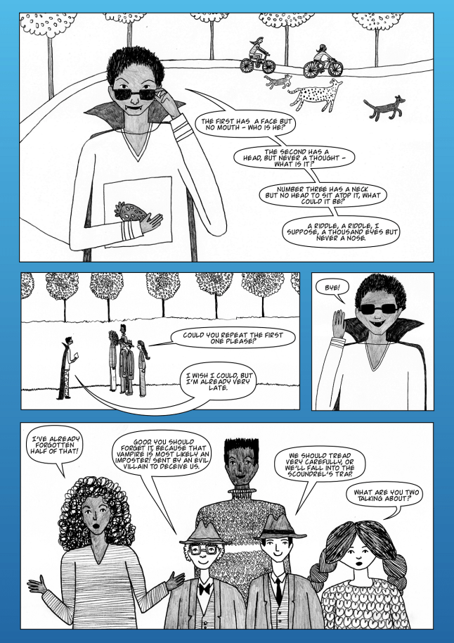 vegan comic for kids