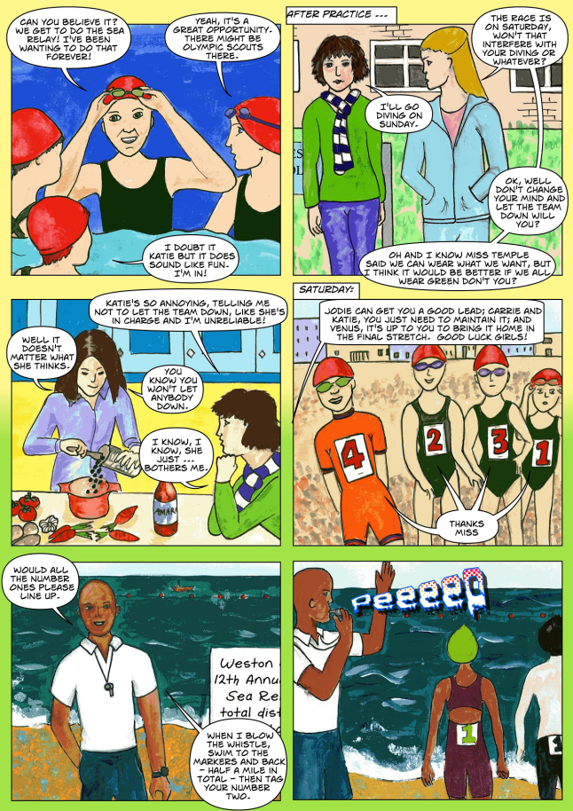 vegan comic for kids