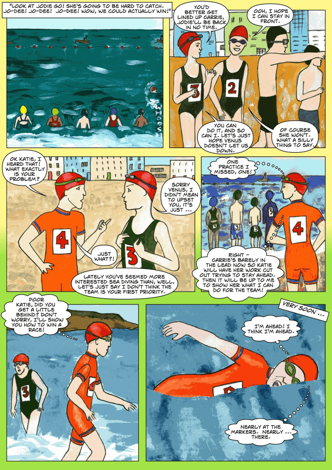 vegan comic for kids