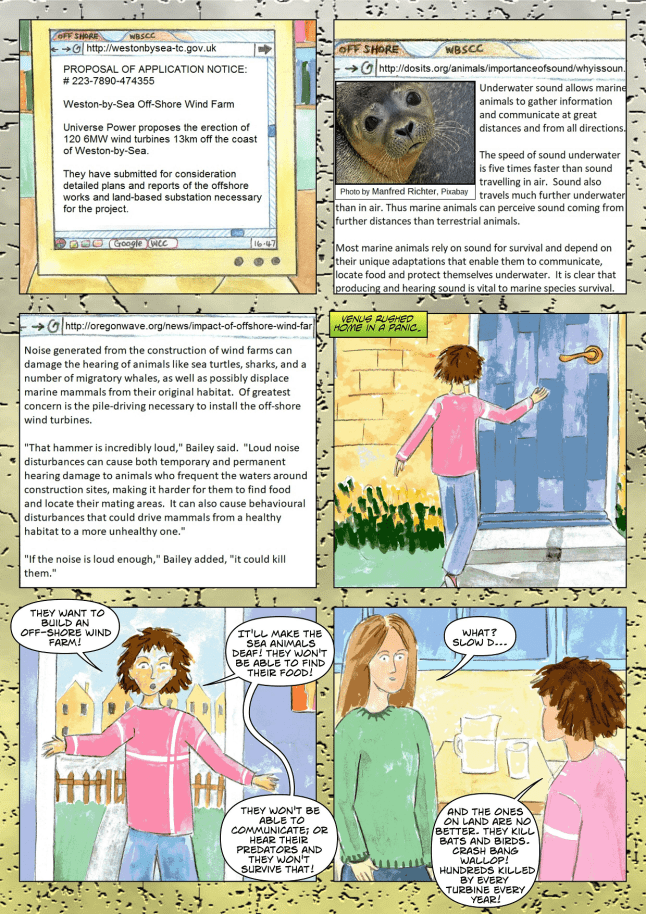 vegan comic for kids