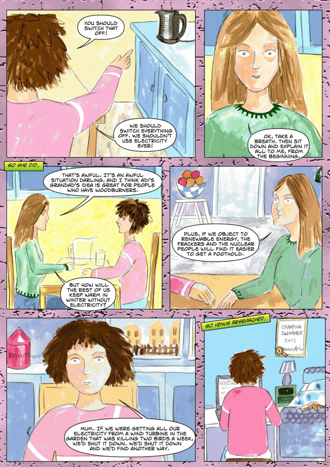 vegan comic for kids