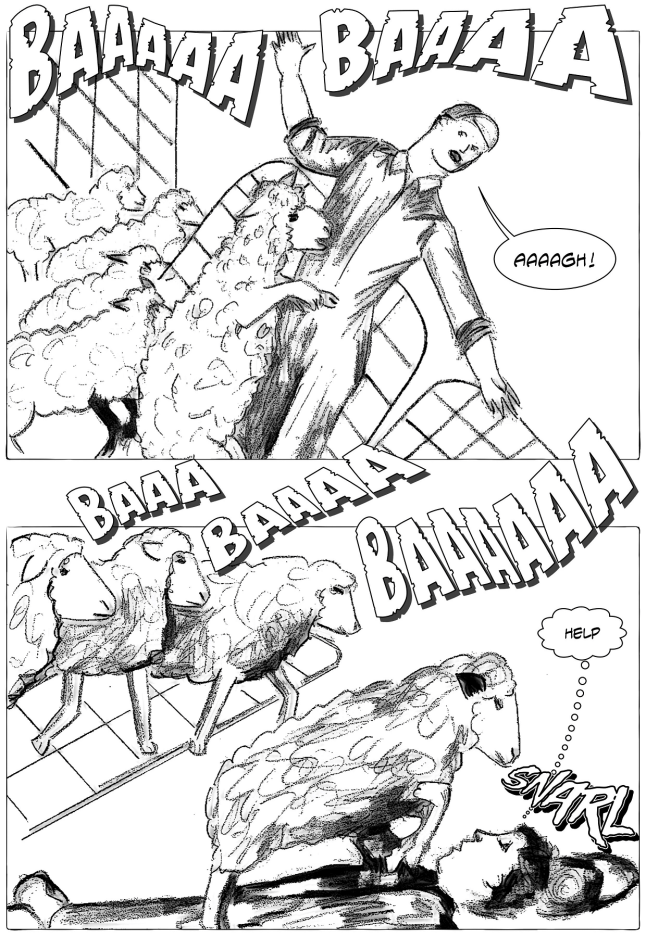 vegan satirical graphic novel