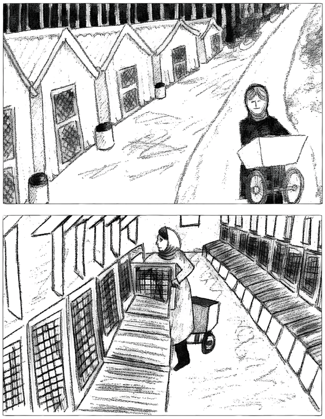 dark satirical vegan graphic novel