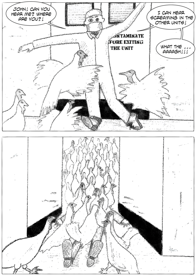 satirical vegan graphic novel