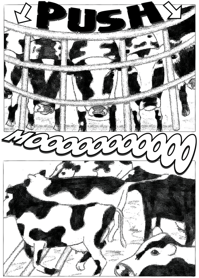 vegan satirical graphic novel