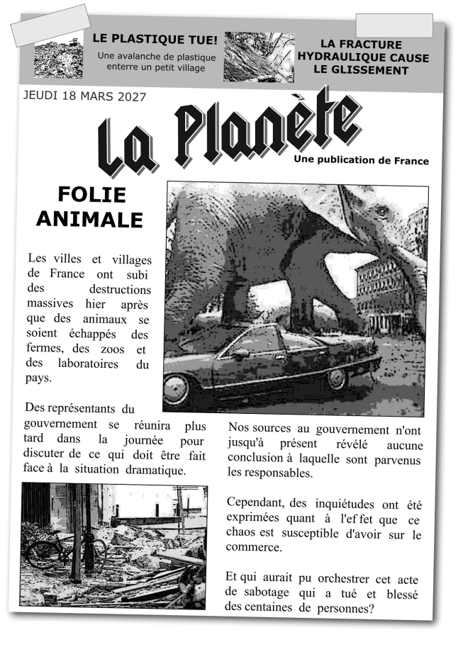 dark satirical vegan graphic novel