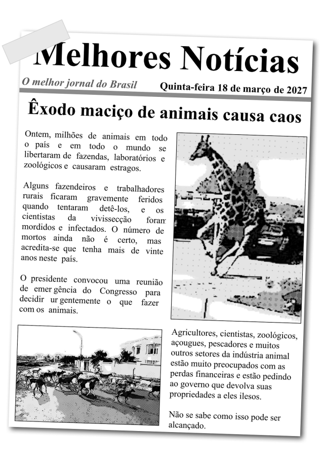 dark satirical vegan graphic novel