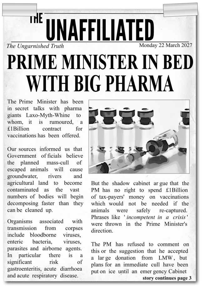 vegan satirical graphic novel