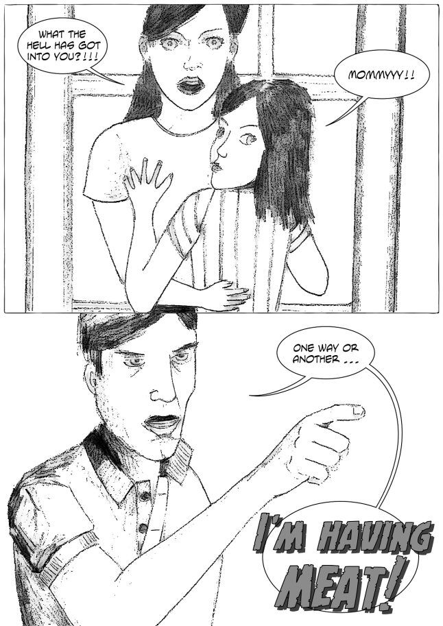 vegan satirical graphic novel