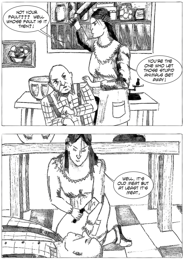 vegan satirical graphic novel