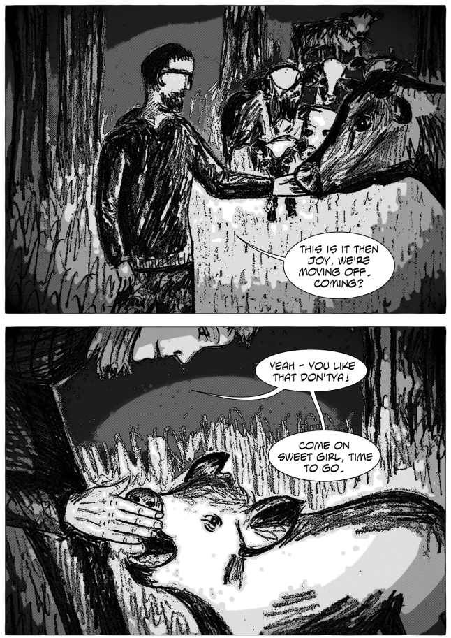 vegan satirical graphic novel