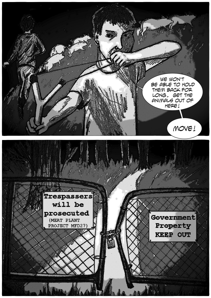animal rights graphic novel
