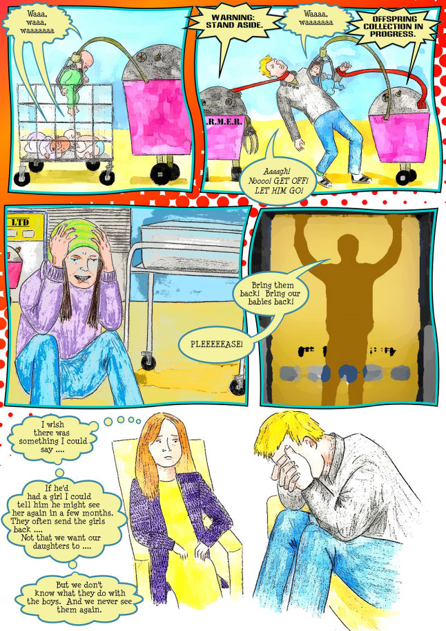 vegan comic for kids