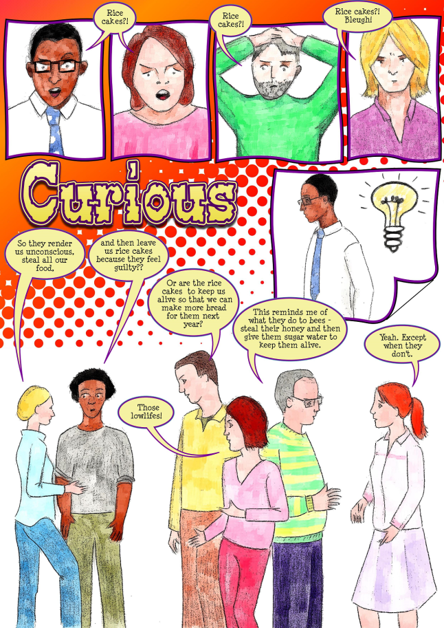 vegan comic for kids