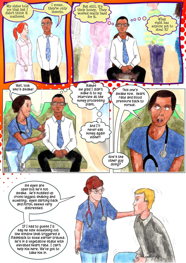 vegan comic for kids