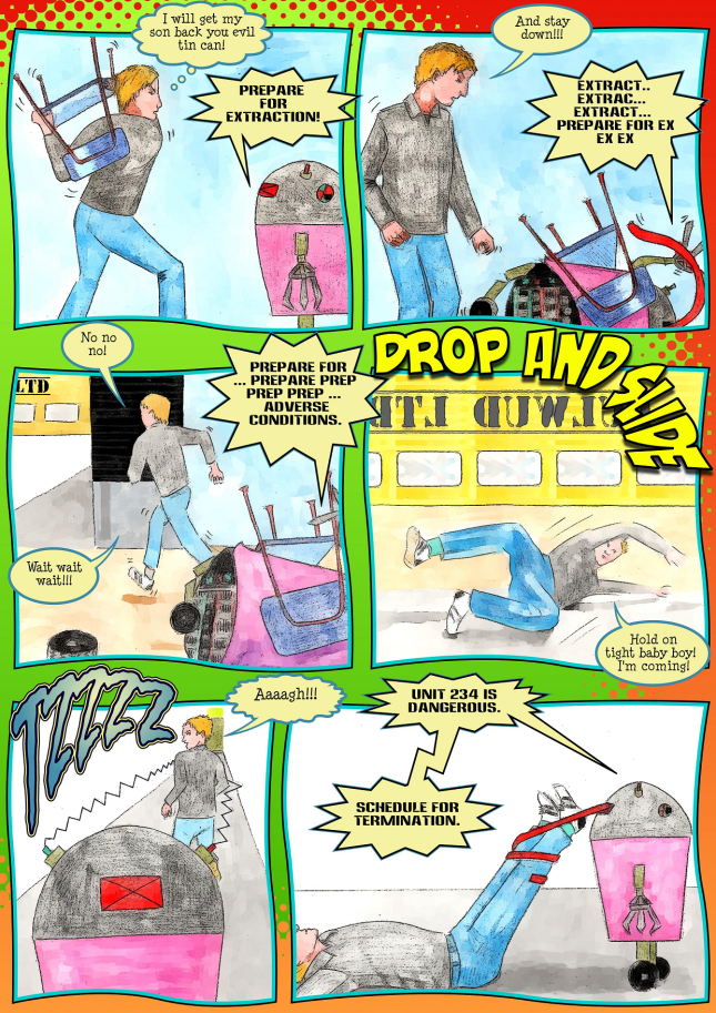 vegan comic for kids